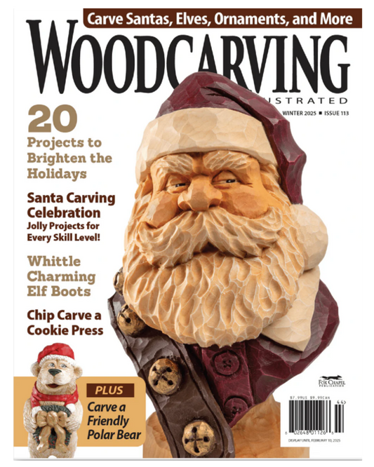 Woodcarving Illustrated Winter 2025 Issue