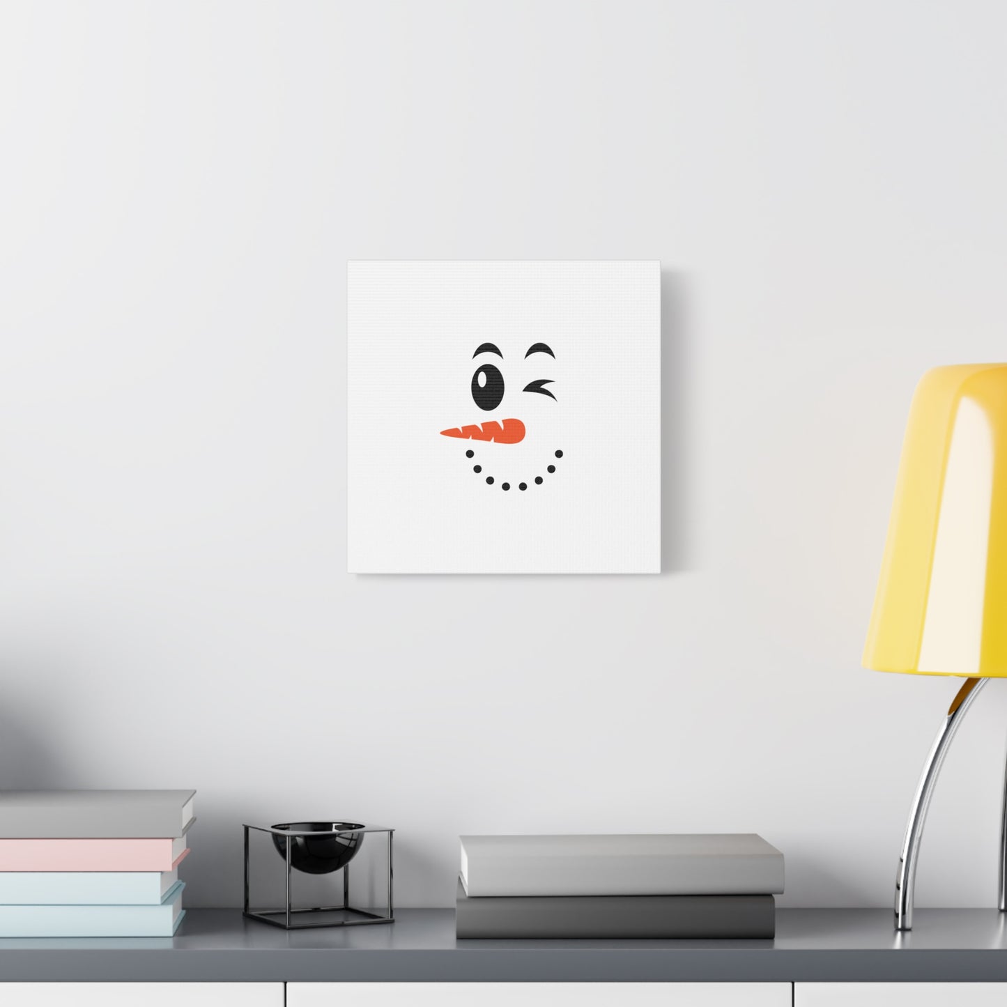 Winking Snowman