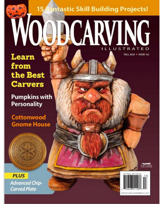 Woodcarving Illustrated Fall 2025 Issue