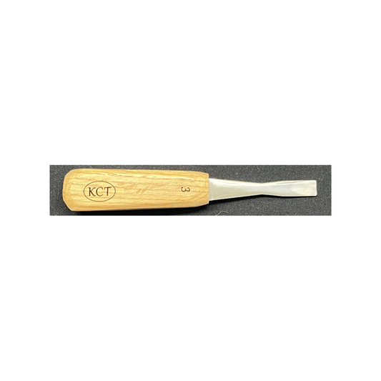 #3 Sweep Straight Gouge 1/2" Wide