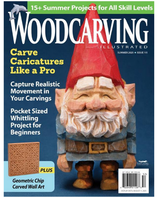 Woodcarving Illustrated Summer 2025 Issue