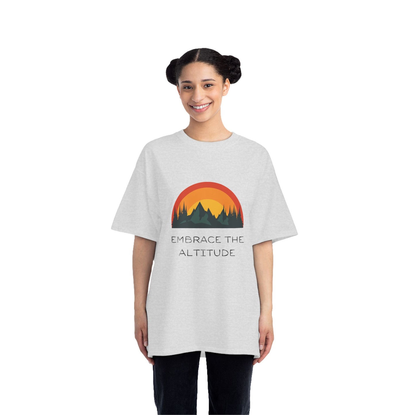 Mountain Hiking T-Shirt - Embrace the Altitude