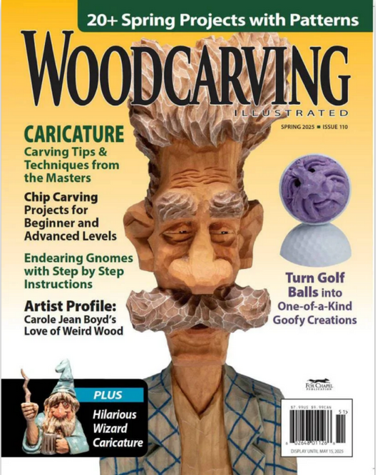 Woodcarving Illustrated Spring 2025 Issue