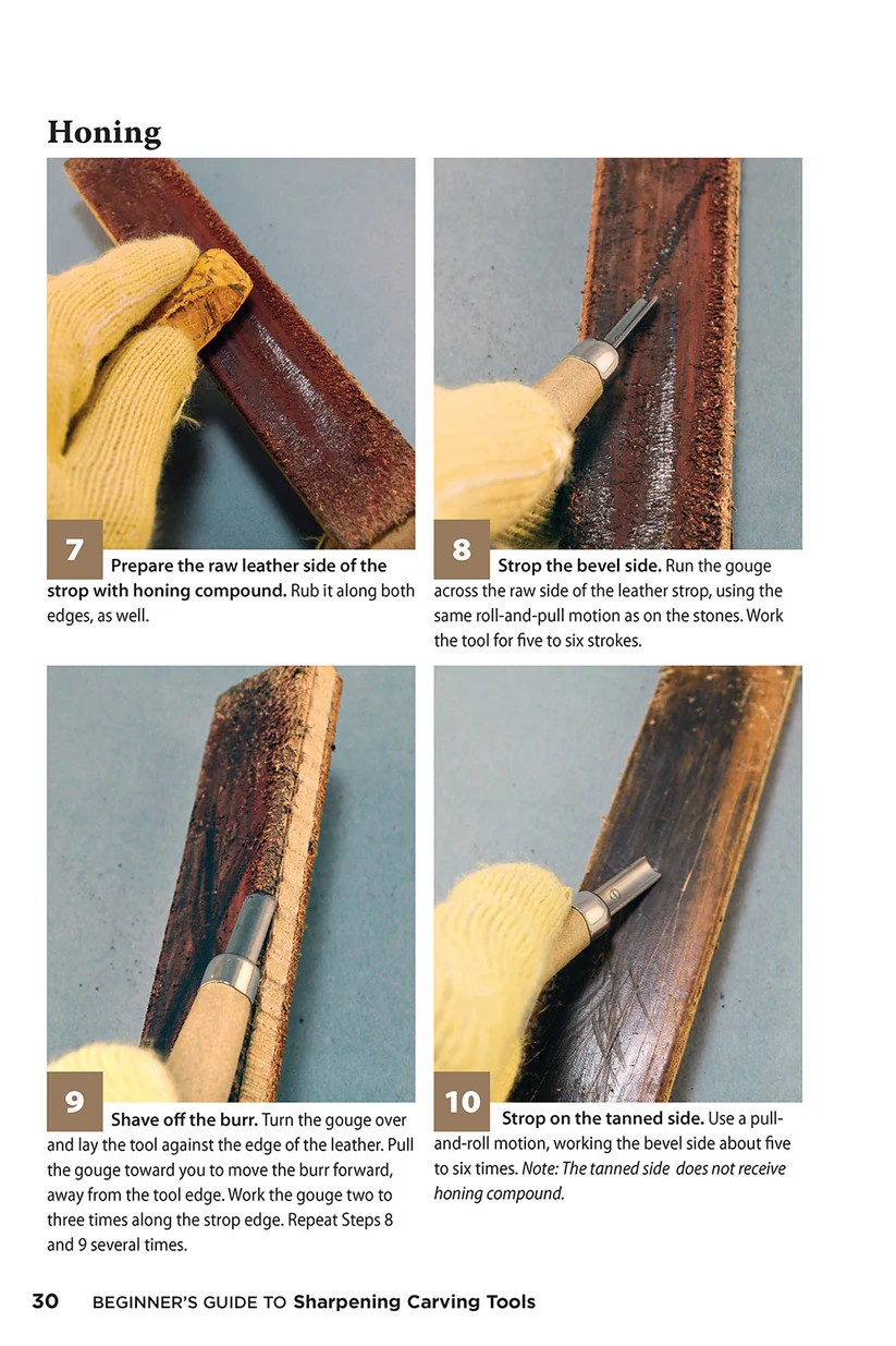 Beginner's Guide to Sharpening Carving Tools