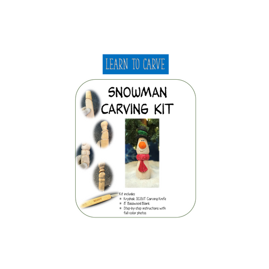 Snowman Carving Kit