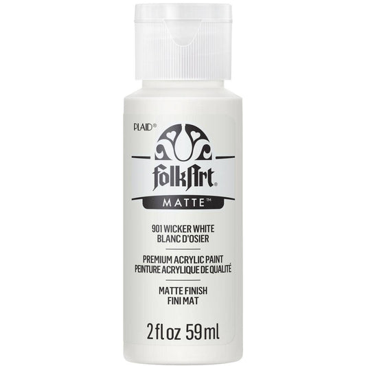 FolkArt ® Acrylic Colors - Wicker White 2 oz.