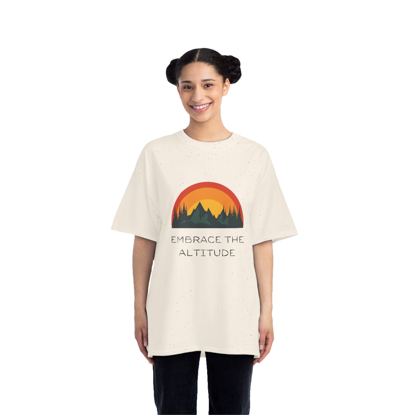 Mountain Hiking T-Shirt - Embrace the Altitude
