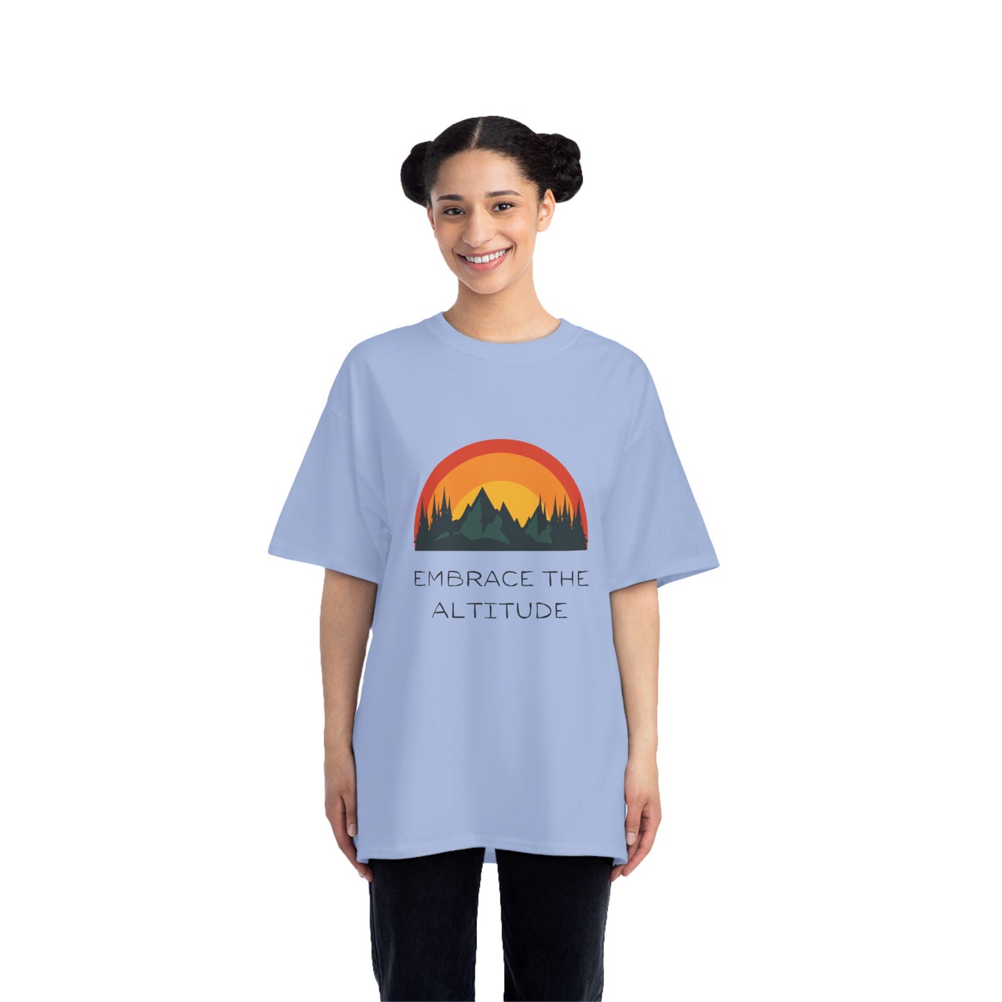 Mountain Hiking T-Shirt - Embrace the Altitude