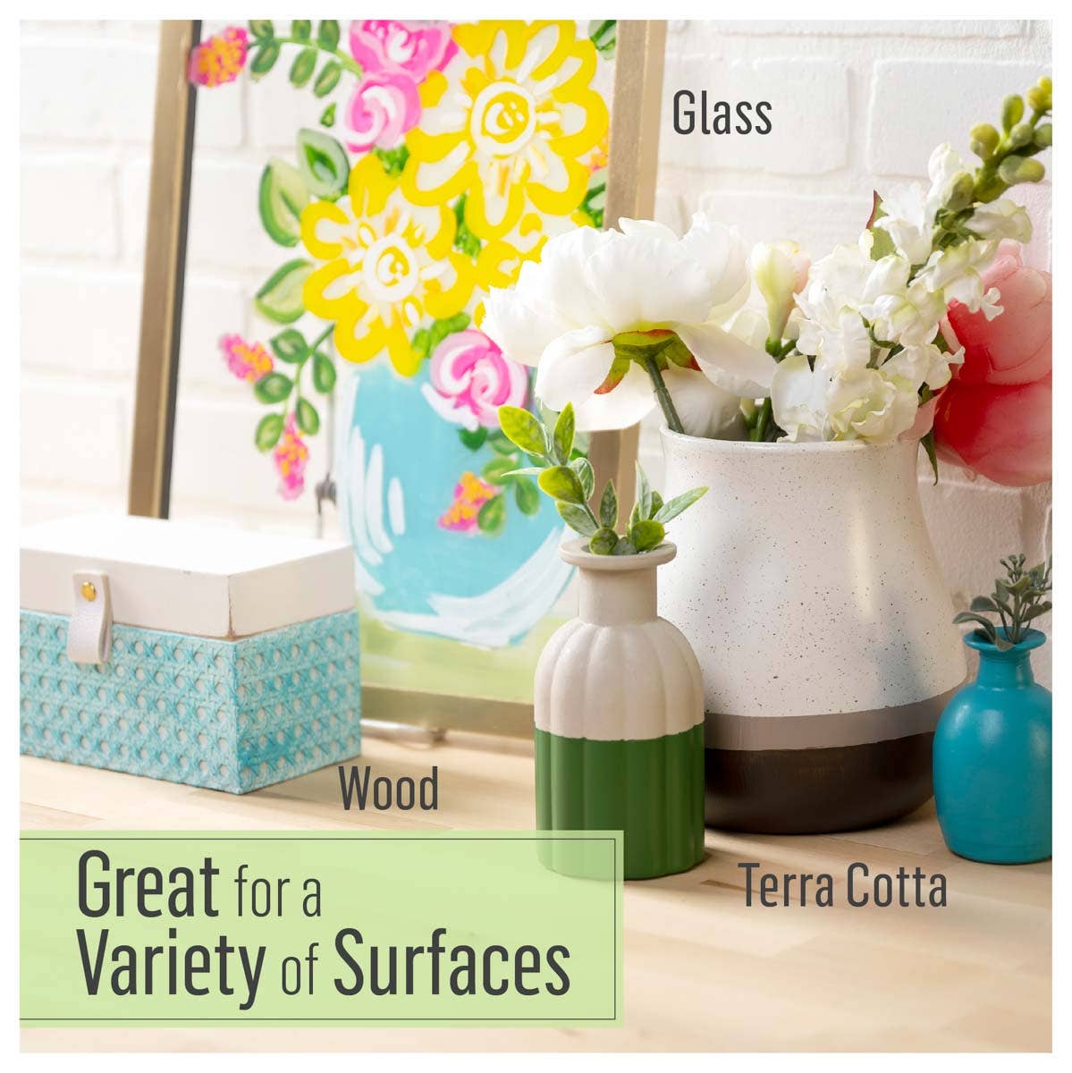 FolkArt Multi-Surface Satin Acrylic Paint - Vintge White 2oz