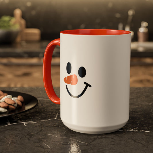 Smiling Snowman Mug