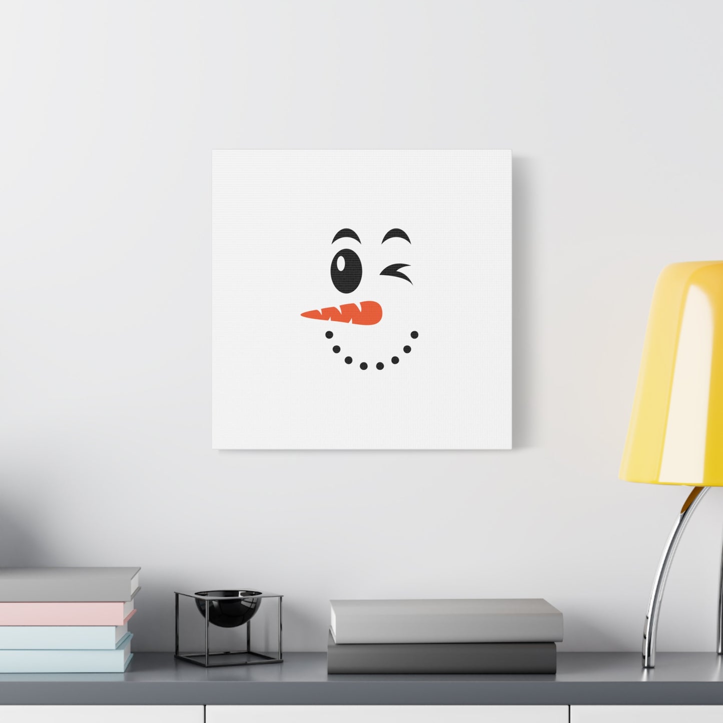 Winking Snowman