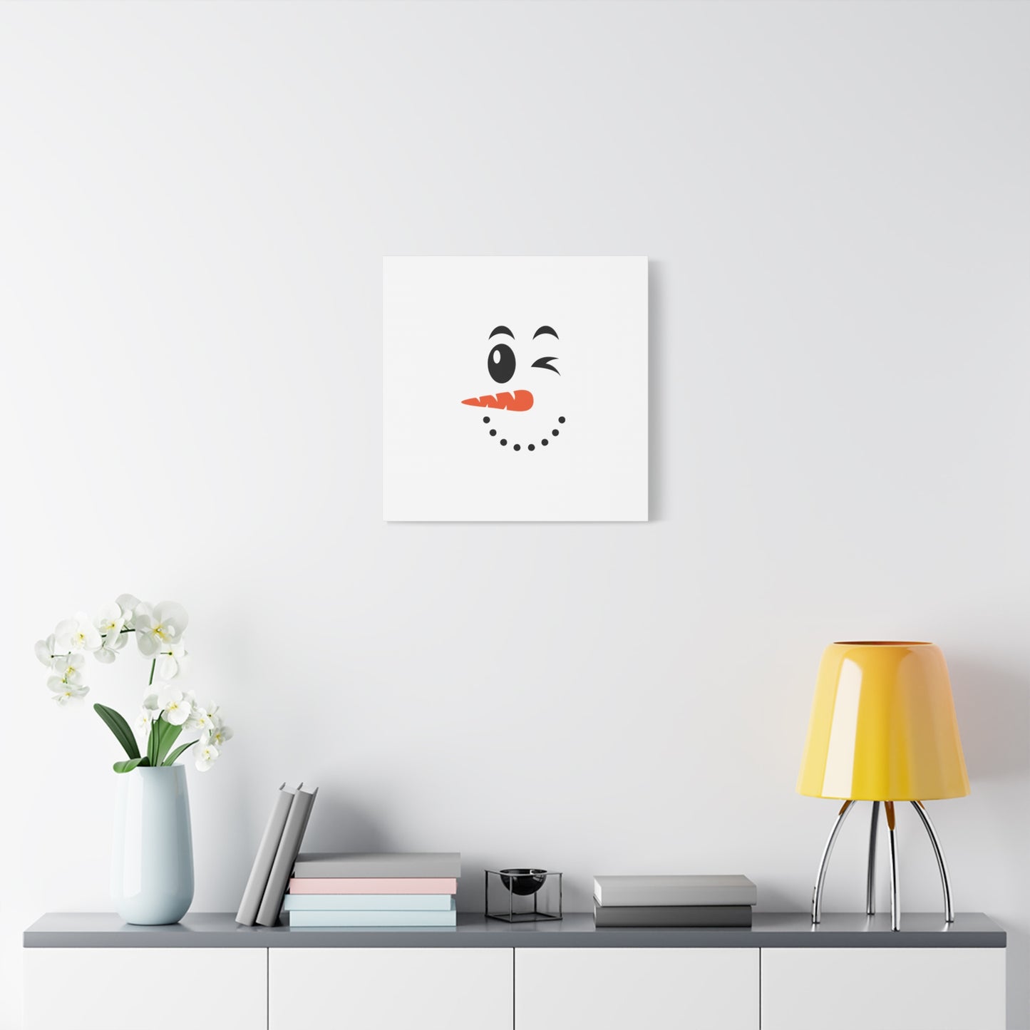 Winking Snowman