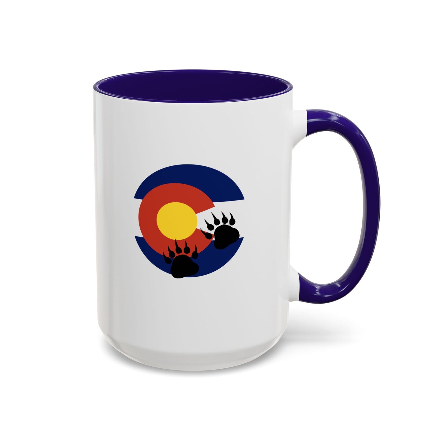 Colorado C & Bear Pawprints Mug