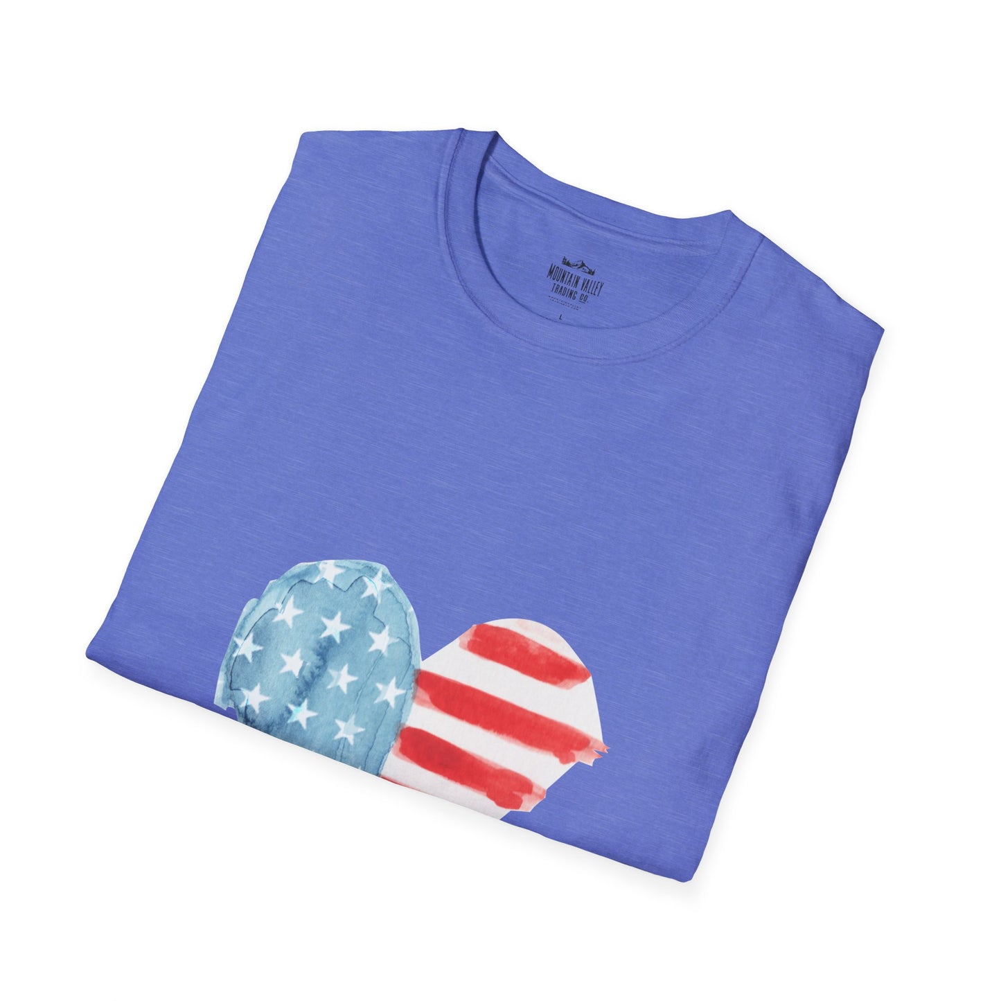 American Flag Heart