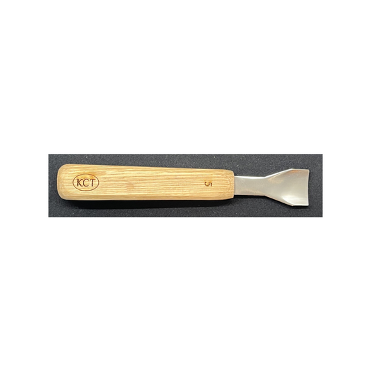 # 5 Sweep Straight Gouge 1" Wide 4" Handle