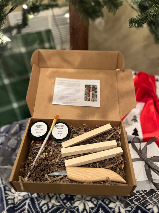 Skinny Santa Complete Woodcarving Kit
