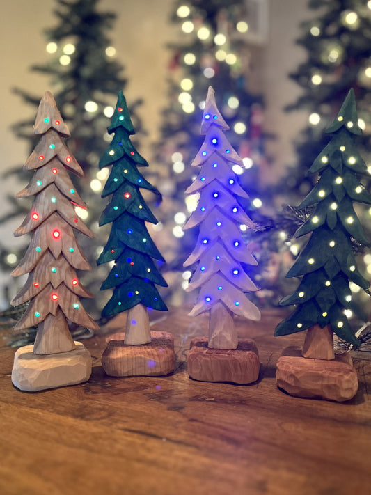 Mountain Valley Lighted Tree