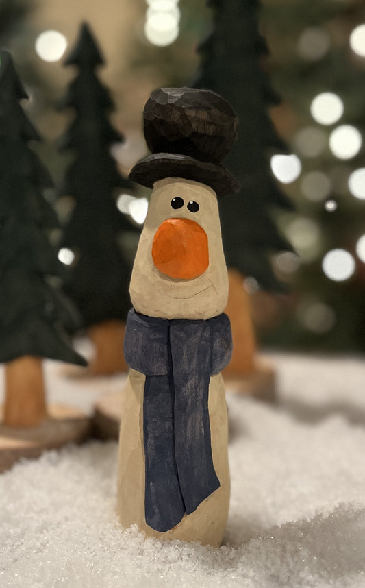Winter Woods Snowman