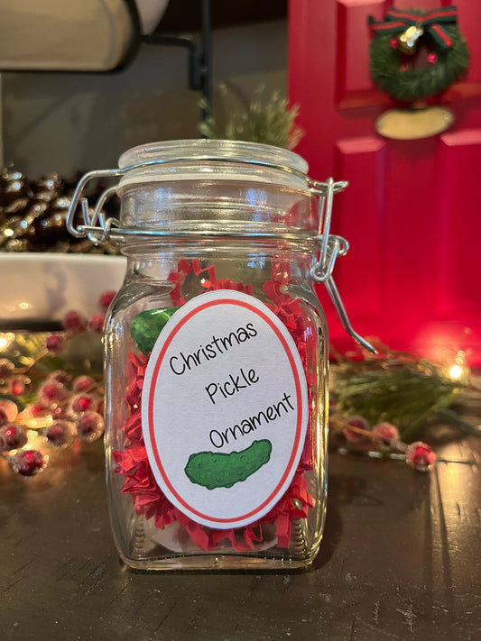 The Christmas Pickle in a Jar — A Little Holiday Mystery & a Lot of Good Luck