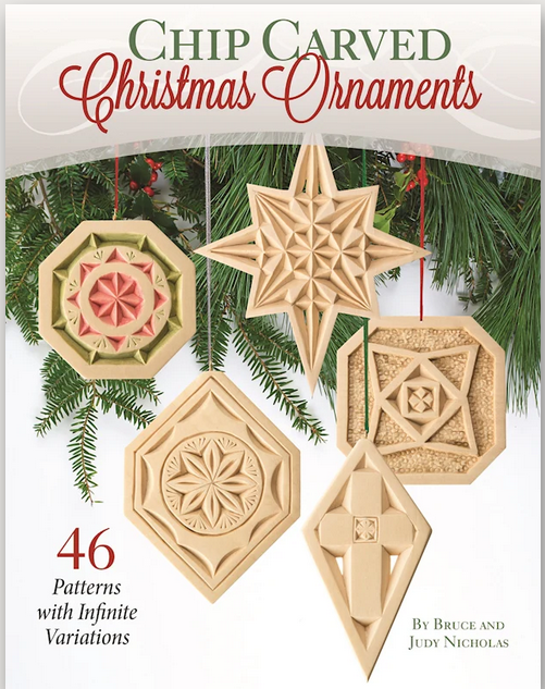 Chip Carved Christmas Ornaments