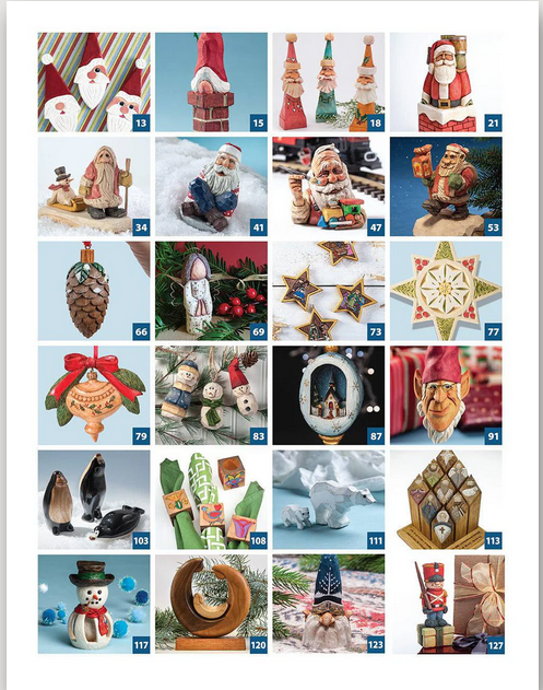 How to Book of Christmas Carving