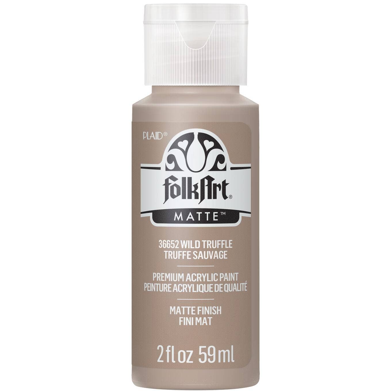 FolkArt ® Acrylic Colors - Wild Truffle, 2 oz.