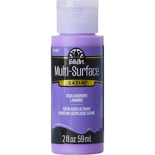 FolkArt Multi-Surface Acrylic Paint Lavender 2oz