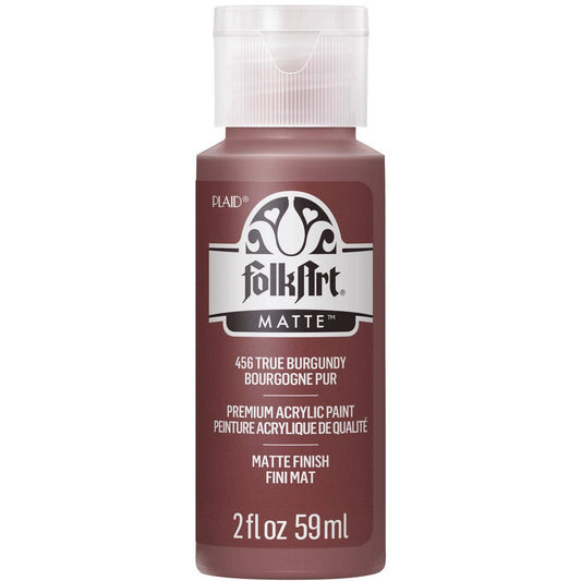 FolkArt ® Acrylic Colors - True Burgundy, 2 oz.