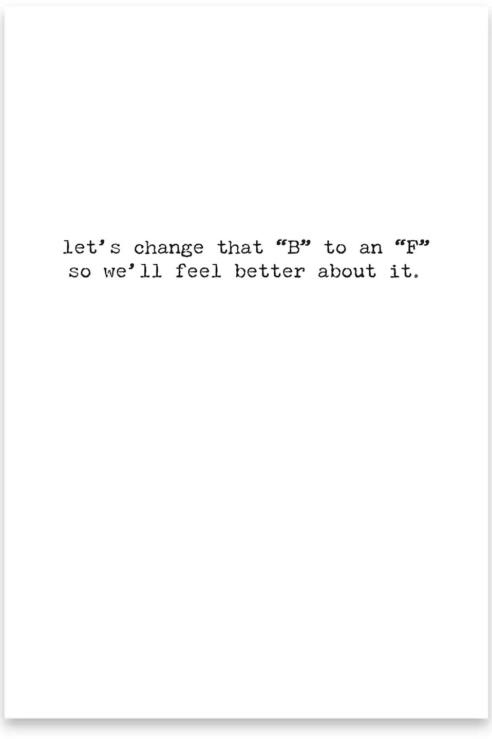 We're Not Making any Progress....