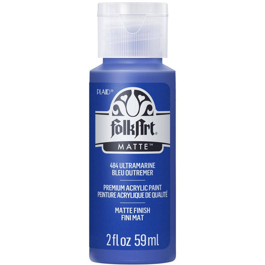 FolkArt ® Acrylic Colors - Brilliant Ultramarine, 2 oz.