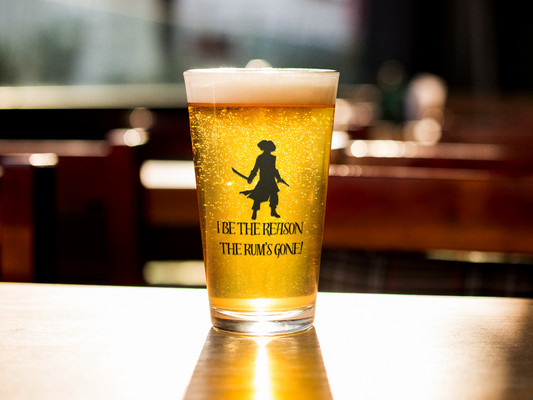 I Be The Reason Pint Glass